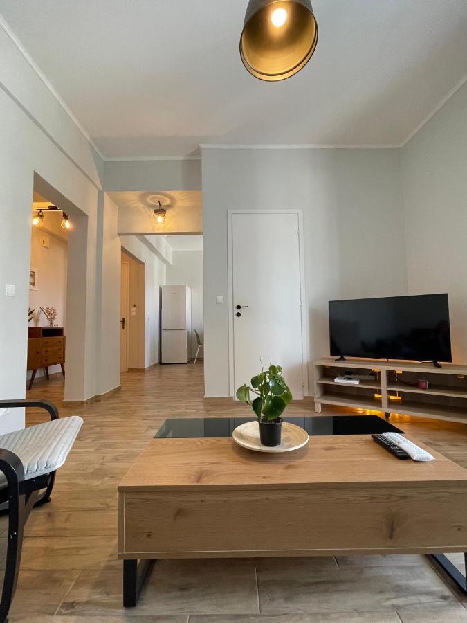 Cosy Apartment With Sea View Close To The Beach Nikiana Exteriör bild