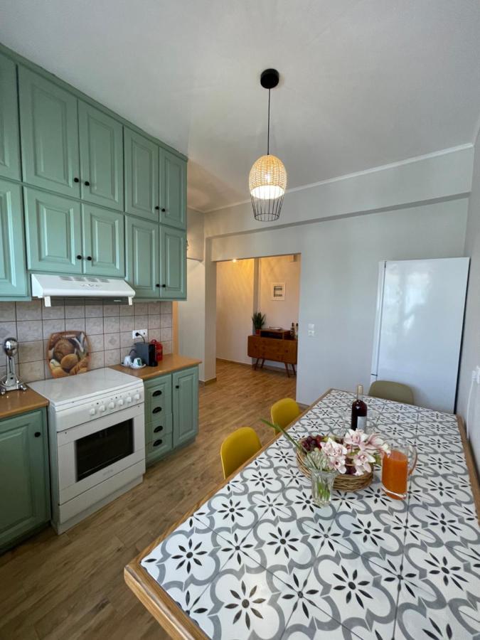 Cosy Apartment With Sea View Close To The Beach Nikiana Exteriör bild