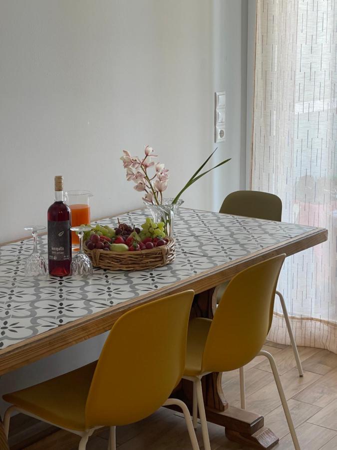 Cosy Apartment With Sea View Close To The Beach Nikiana Exteriör bild